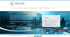 Desktop Screenshot of epic-gas.com